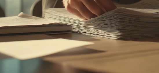 Bookkeeping — organising financial documents