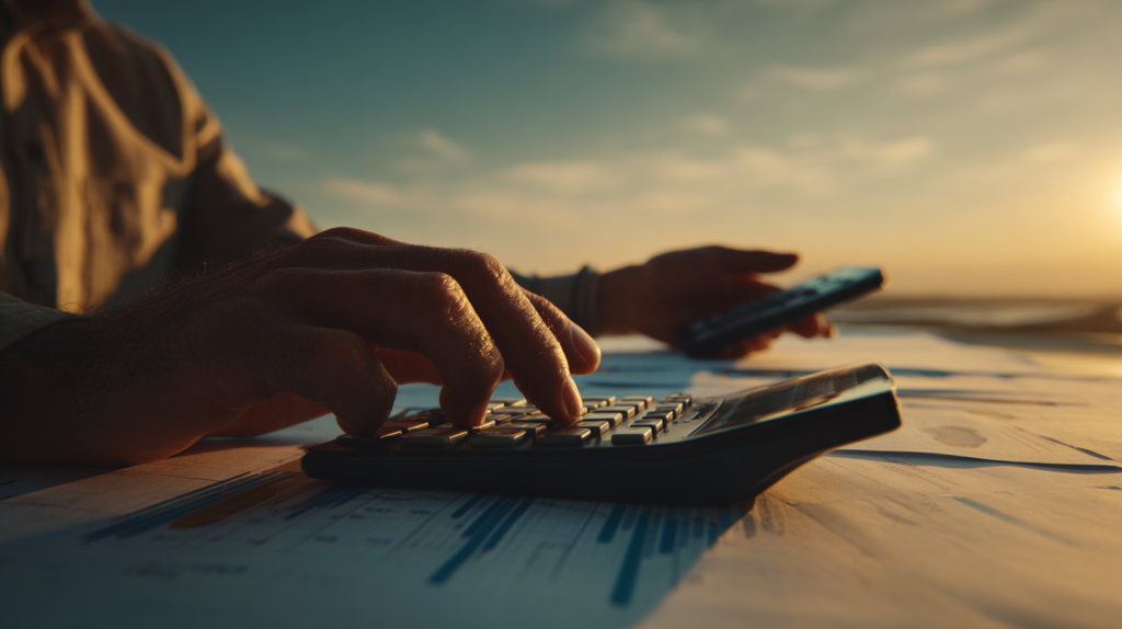 Payroll — working with a calculator