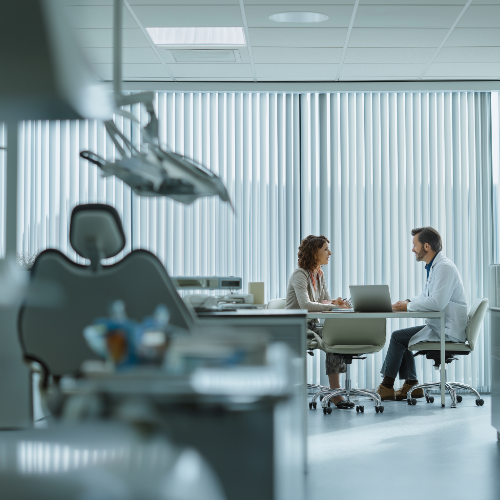 Business planning — modern dental office